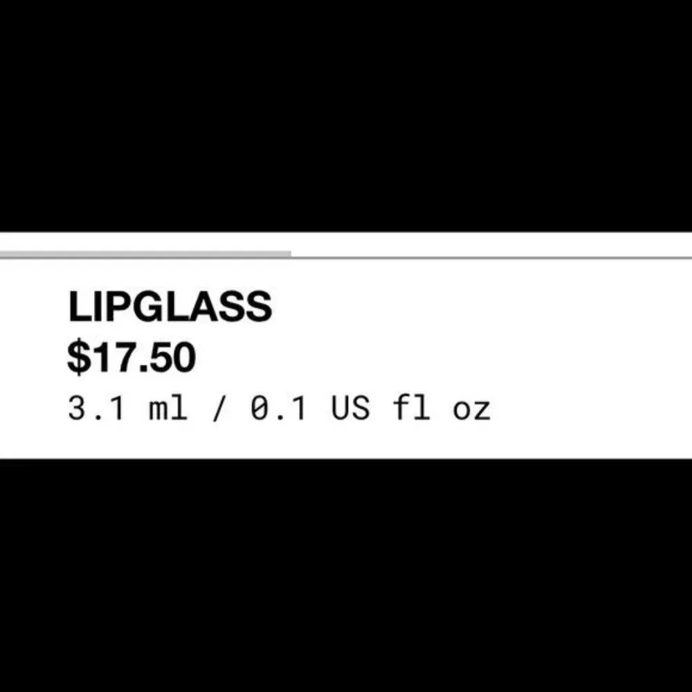 MAC Lip Glass POM DATE full size NWOB